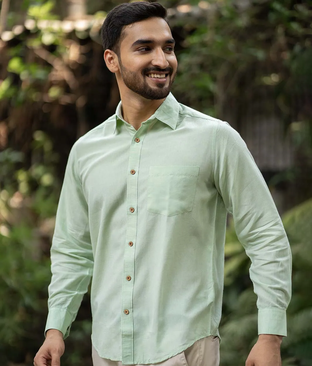 Fresh Green · Full Sleeve Shirt