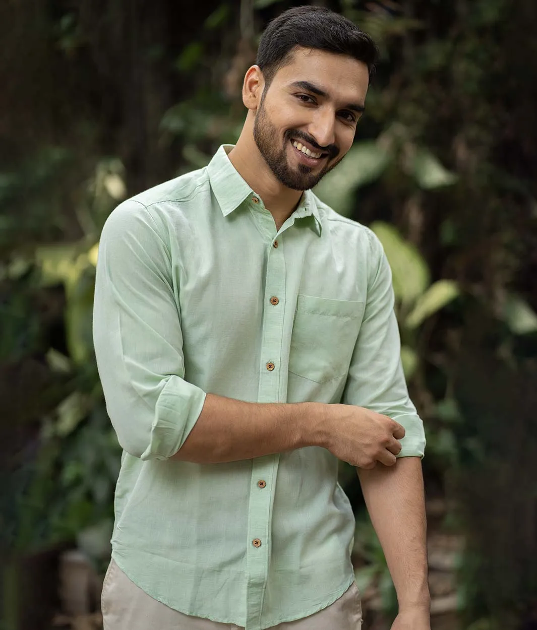 Fresh Green · Full Sleeve Shirt
