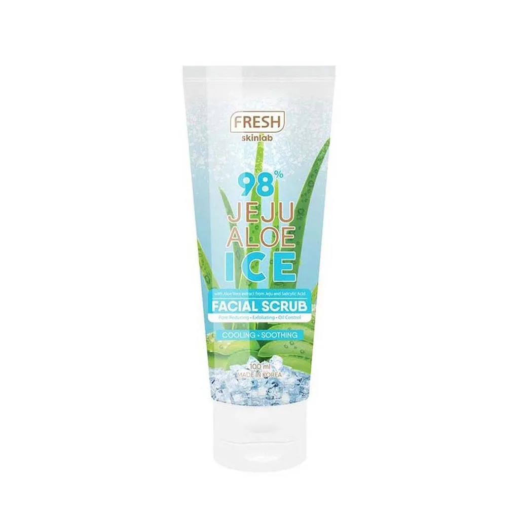 Fresh Jeju Aloe Ice Facial Scrub 100ml (EXP 02/2025)