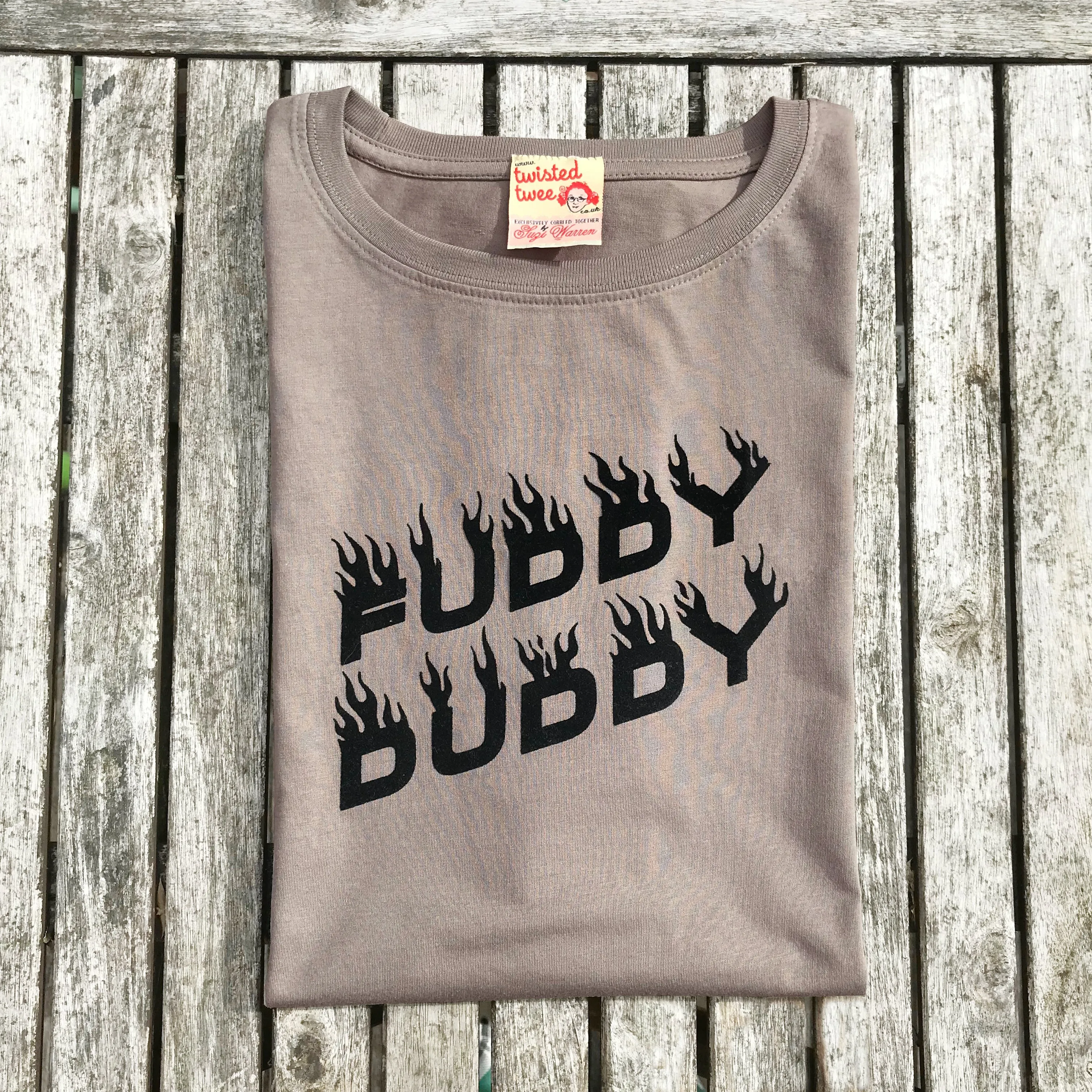 Fuddy Duddy t shirt for older men