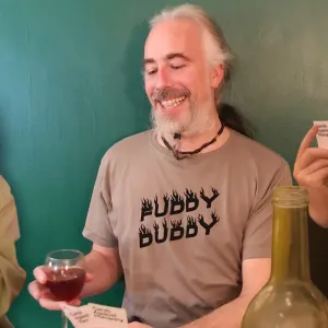 Fuddy Duddy t shirt for older men