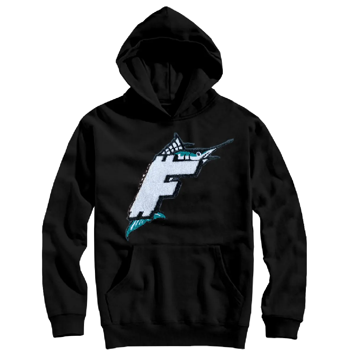 FUNDRAISER PATCH HOODY BLACK