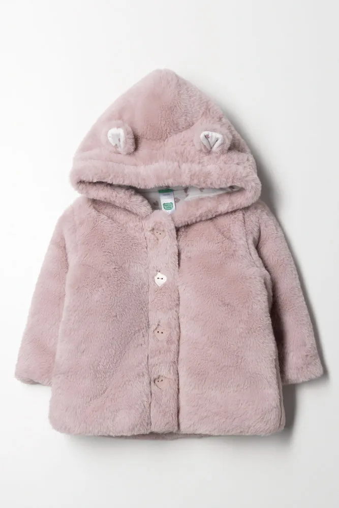 Fur Jacket Pink