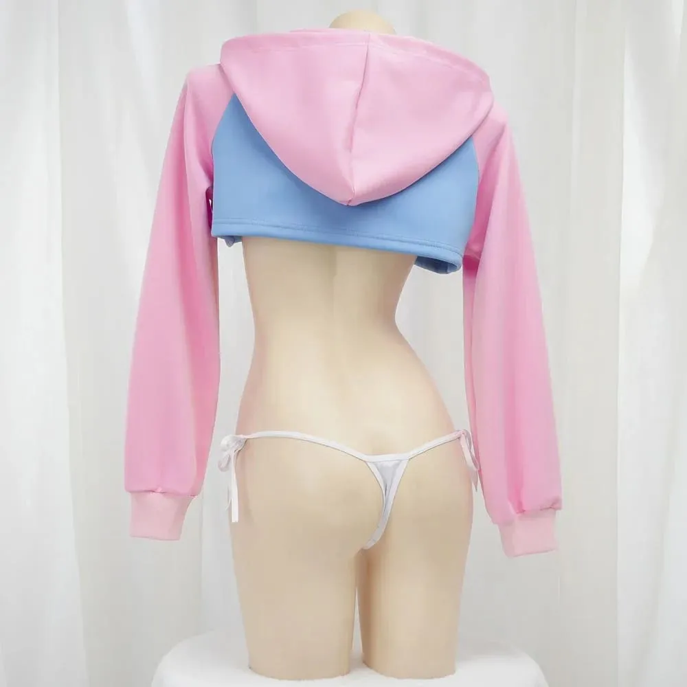Game Over D.Va Cropped Hoodie