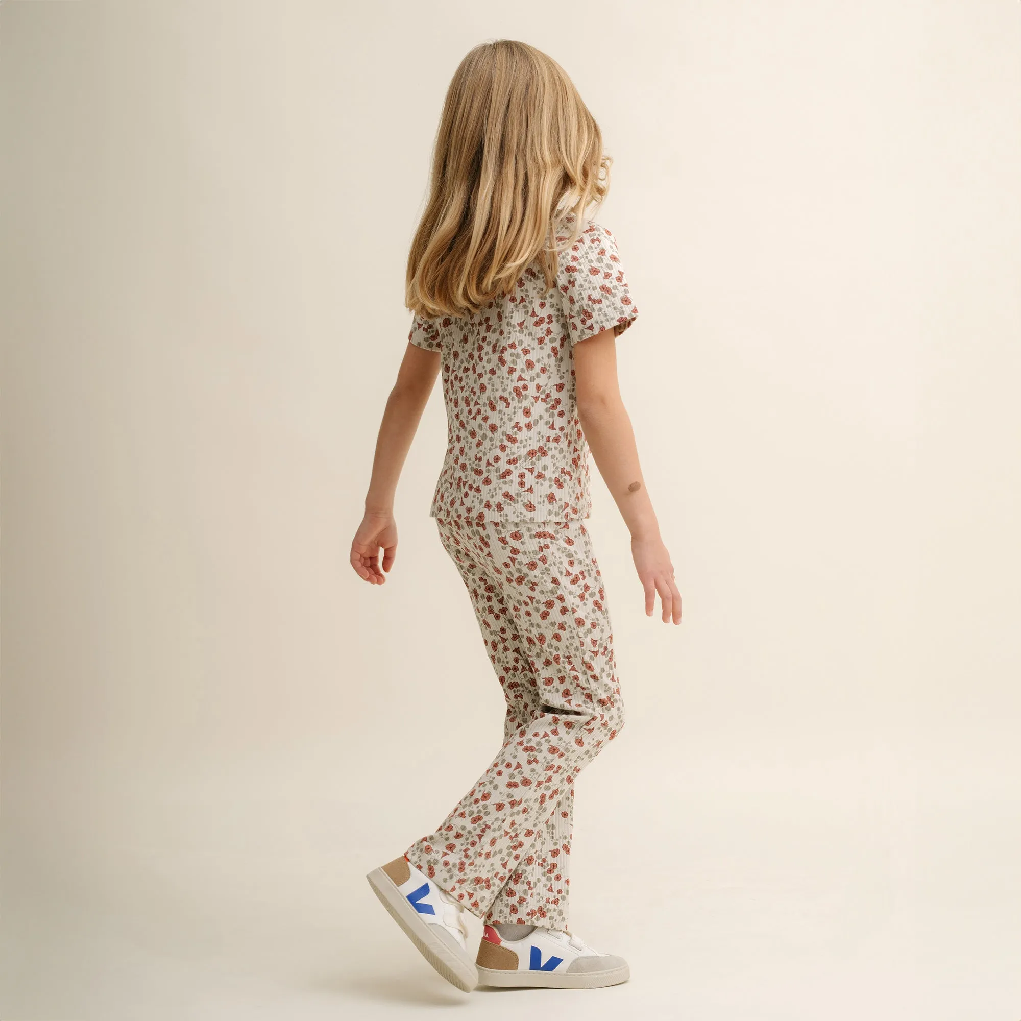 Garbo & Friends Royal Cress Rib Jersey Kick Flare Leggings