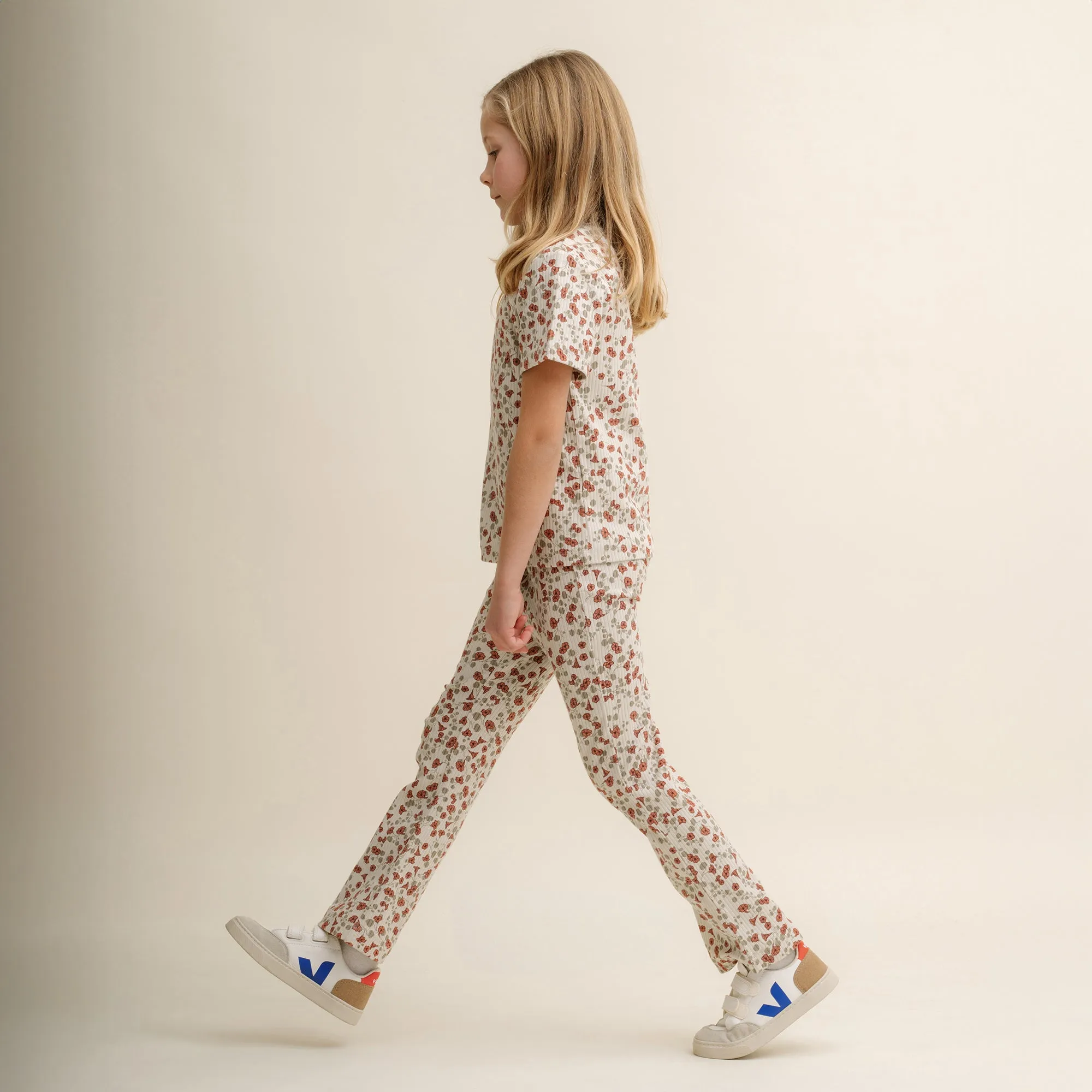 Garbo & Friends Royal Cress Rib Jersey Kick Flare Leggings