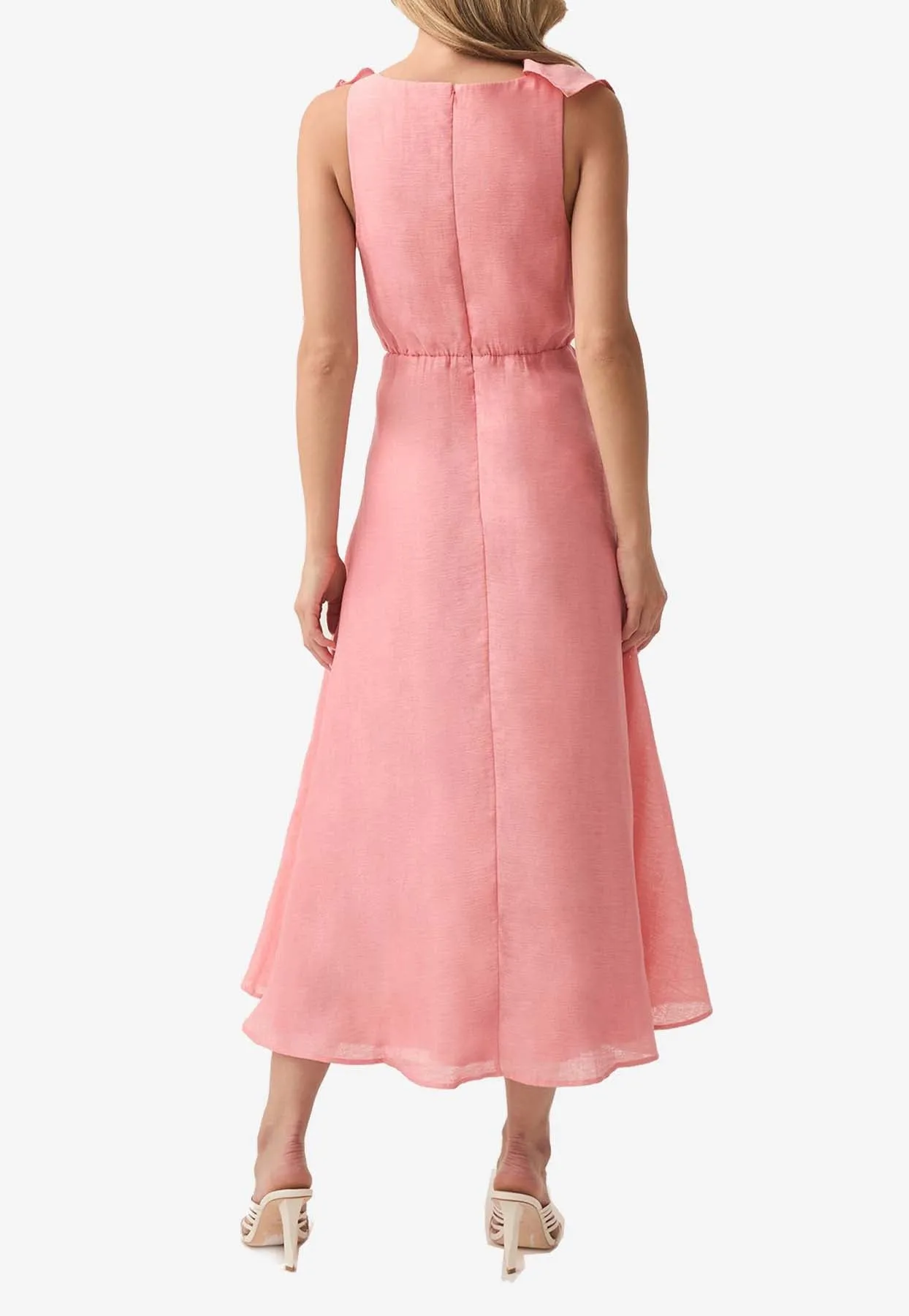 Genesis Draped Midi Dress
