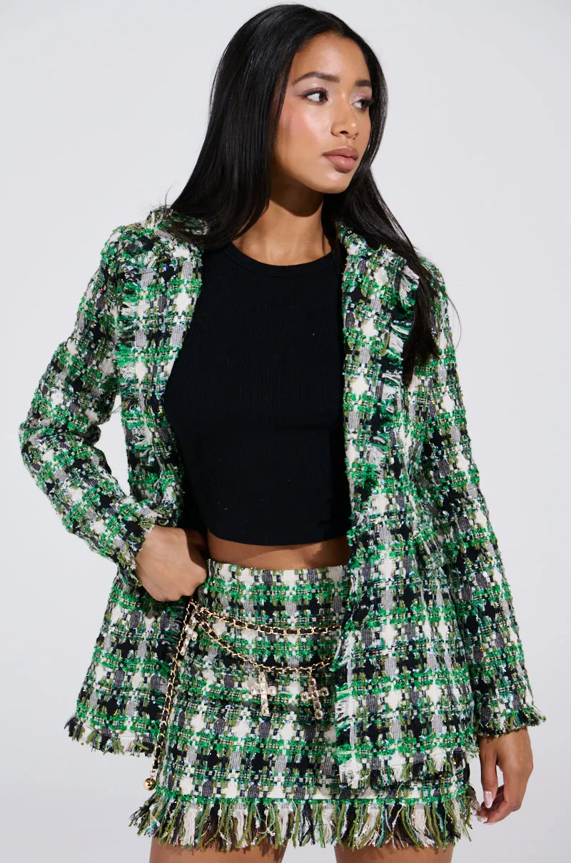 GEORGIA TWEED BLAZER