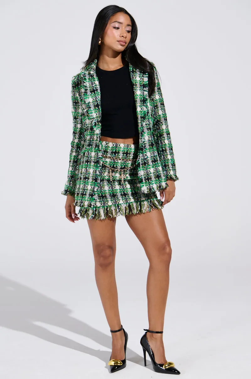 GEORGIA TWEED BLAZER