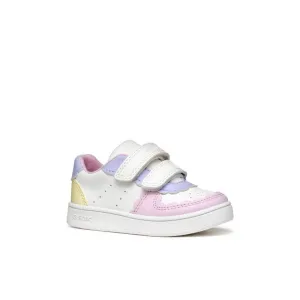 Geox Infants White Eclyper Baby Sneakers With Straps B555MA
