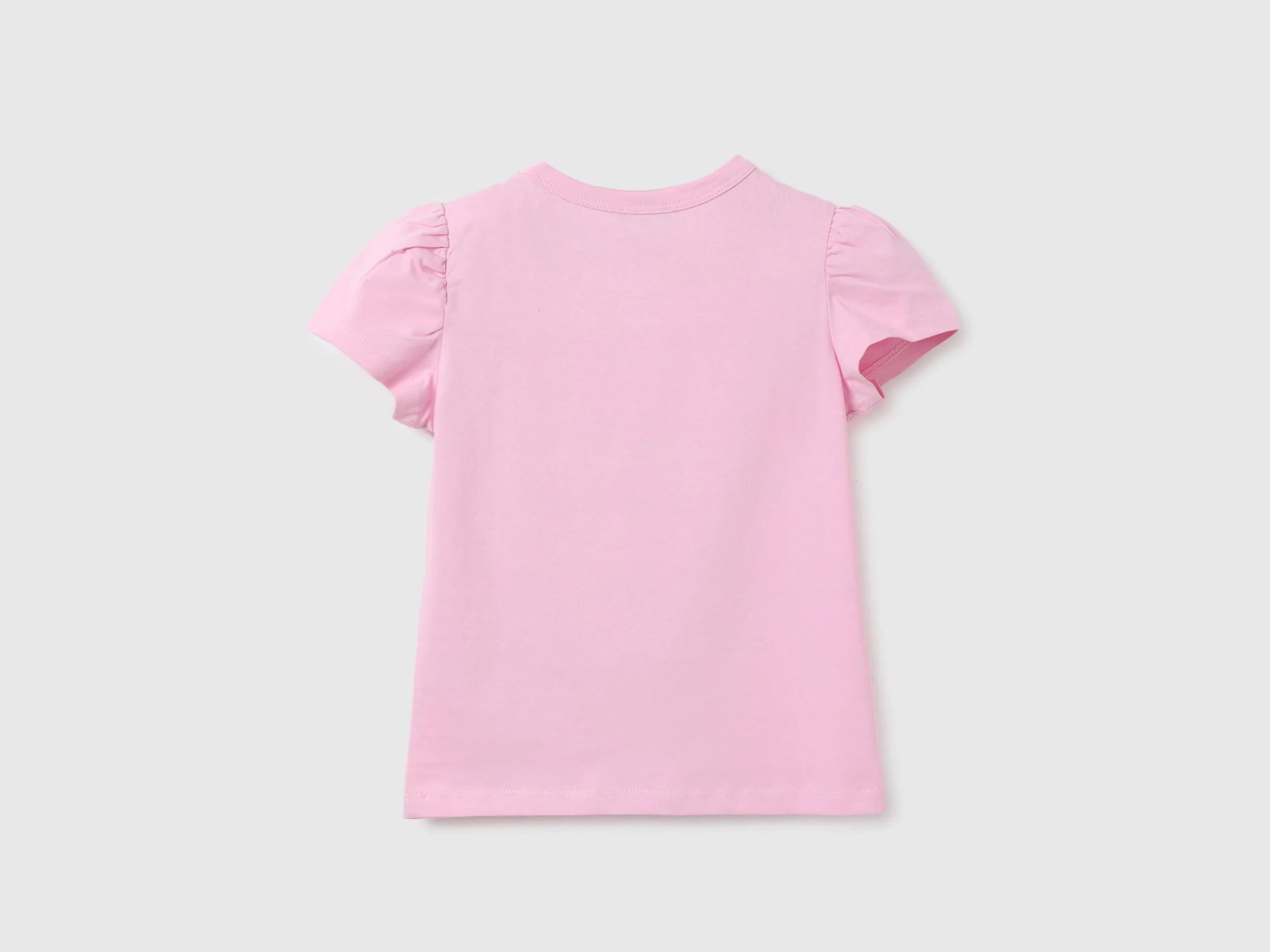 Girls Printed Round Neck T-Shirt