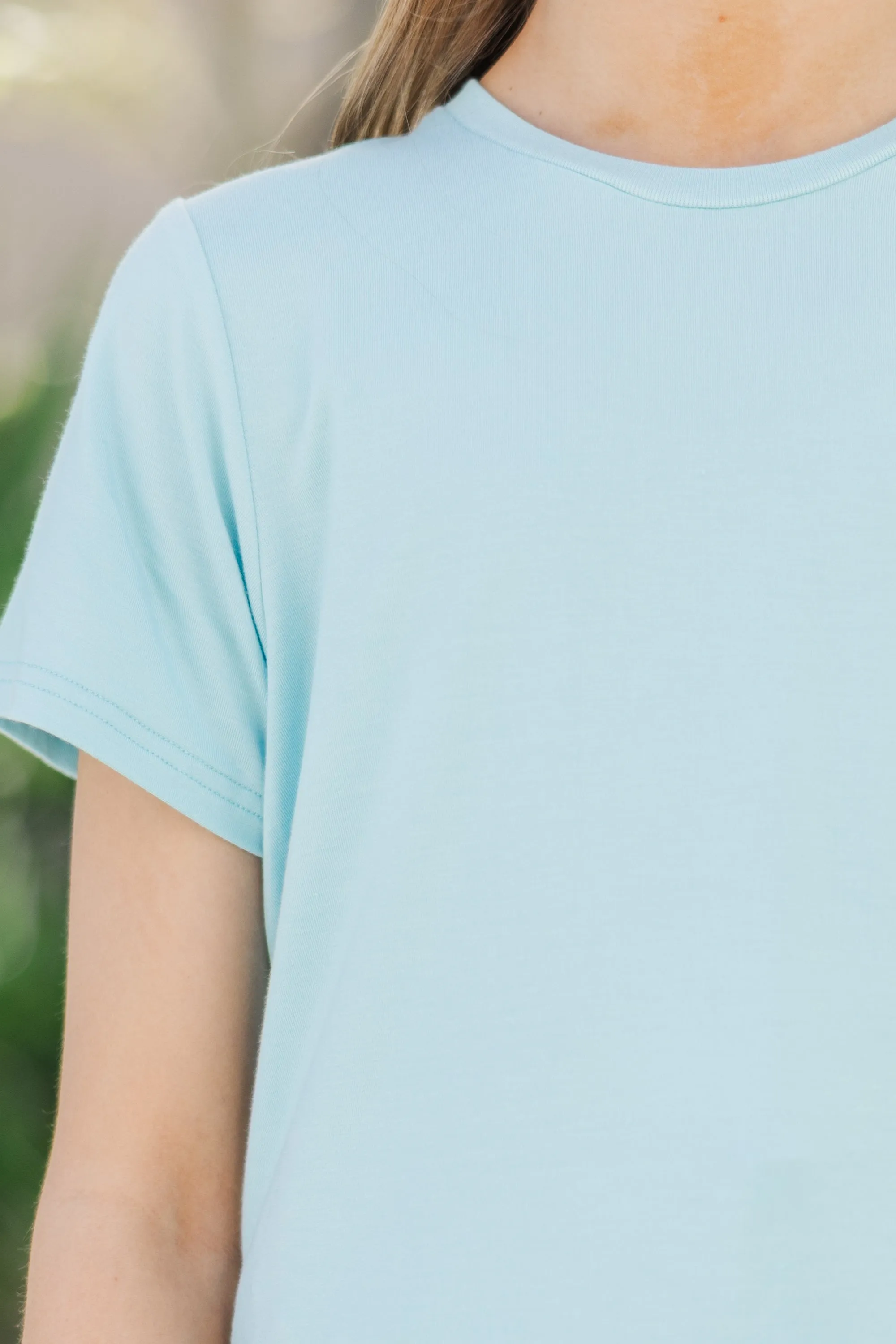 Girls: The Jessie Light Blue Tee