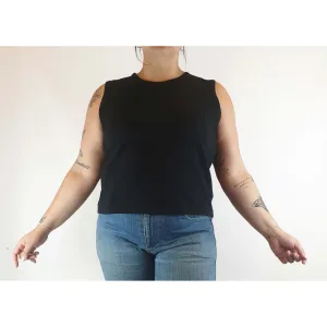 Gorman cropped sleeveless back top size 16