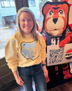Grizzlies Cropped Sweatshirt