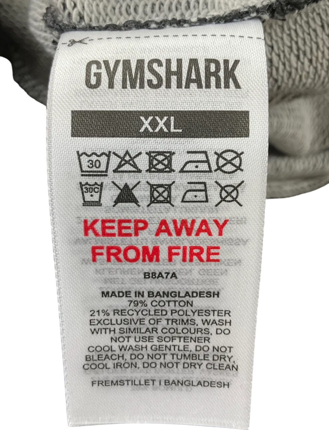 gymshark Grey Everyday Relaxed Sweater UK XXL