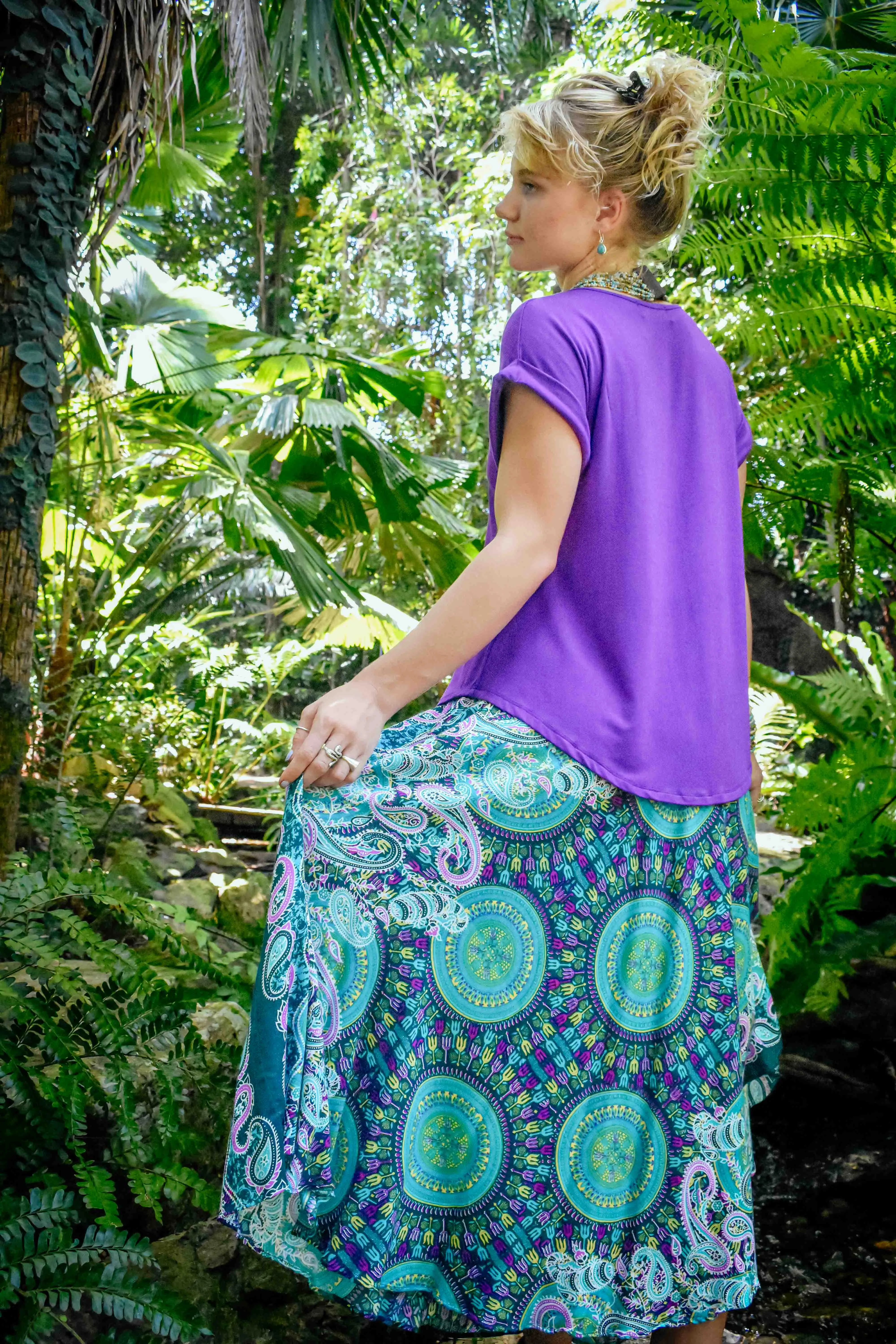 Gypsy Skirt - Dreaming Green