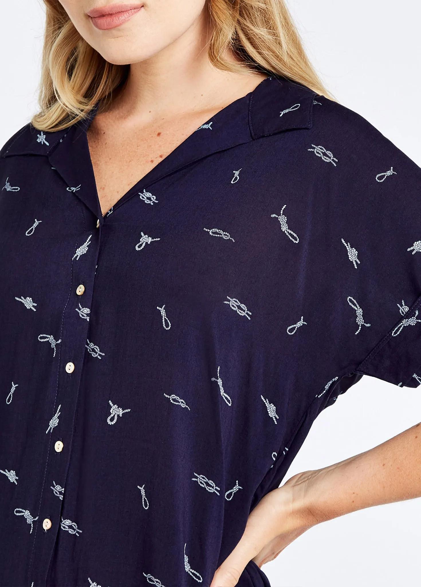 Heron Shirt - Navy
