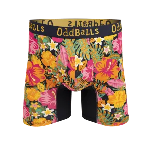 Hibiscus - Mens Bamboo Boxer Shorts
