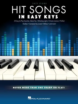 Hit Songs - In Easy Keys (Easy Piano)