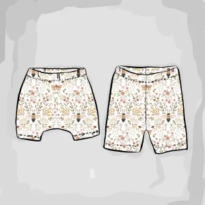 Honey Blooms Shorts