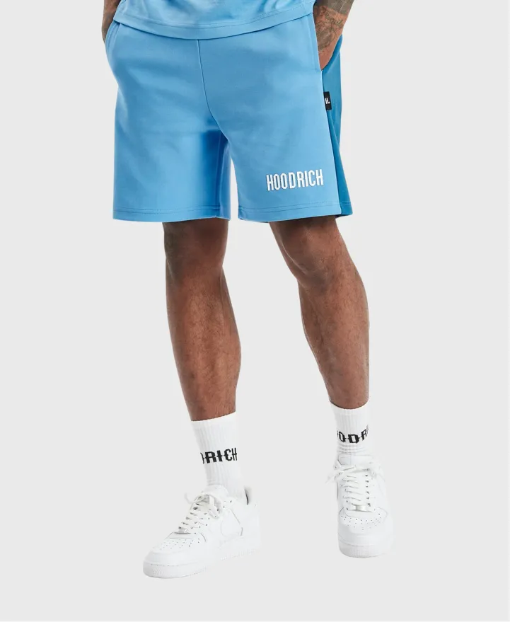 Hoodrich OG Phaze Short Blue Saphire/Azure Blue/White