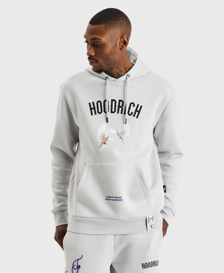 Hoodrich OG Take Flight V2 Hoodie Light Grey