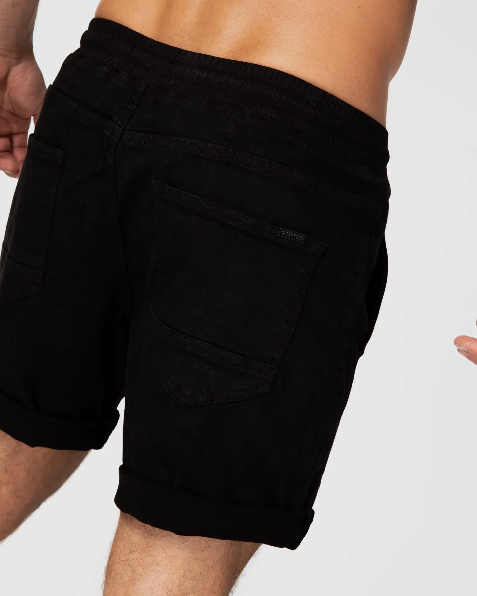 Hudson Black Shorts