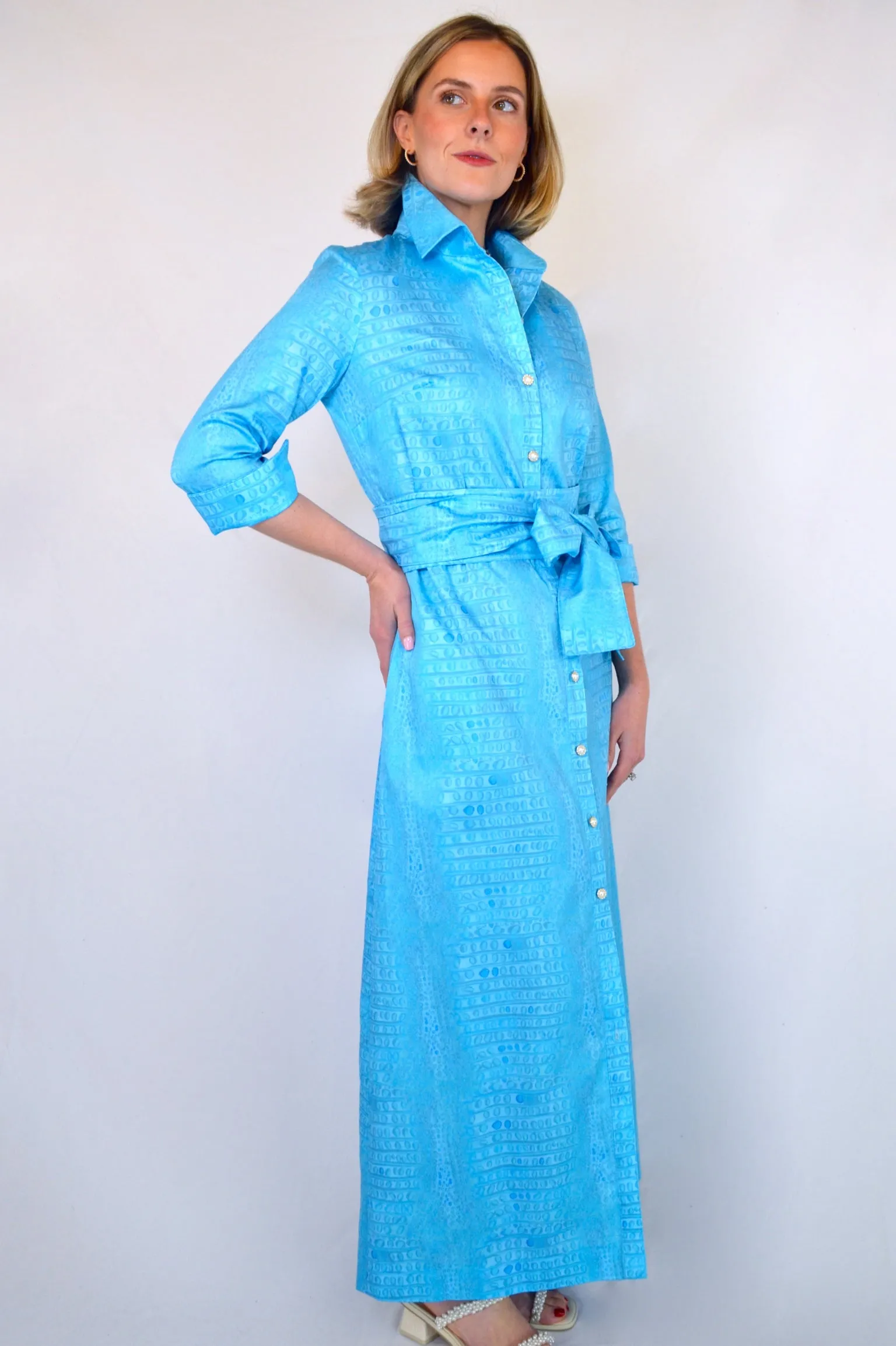 Huntington in Aquamarine Gator