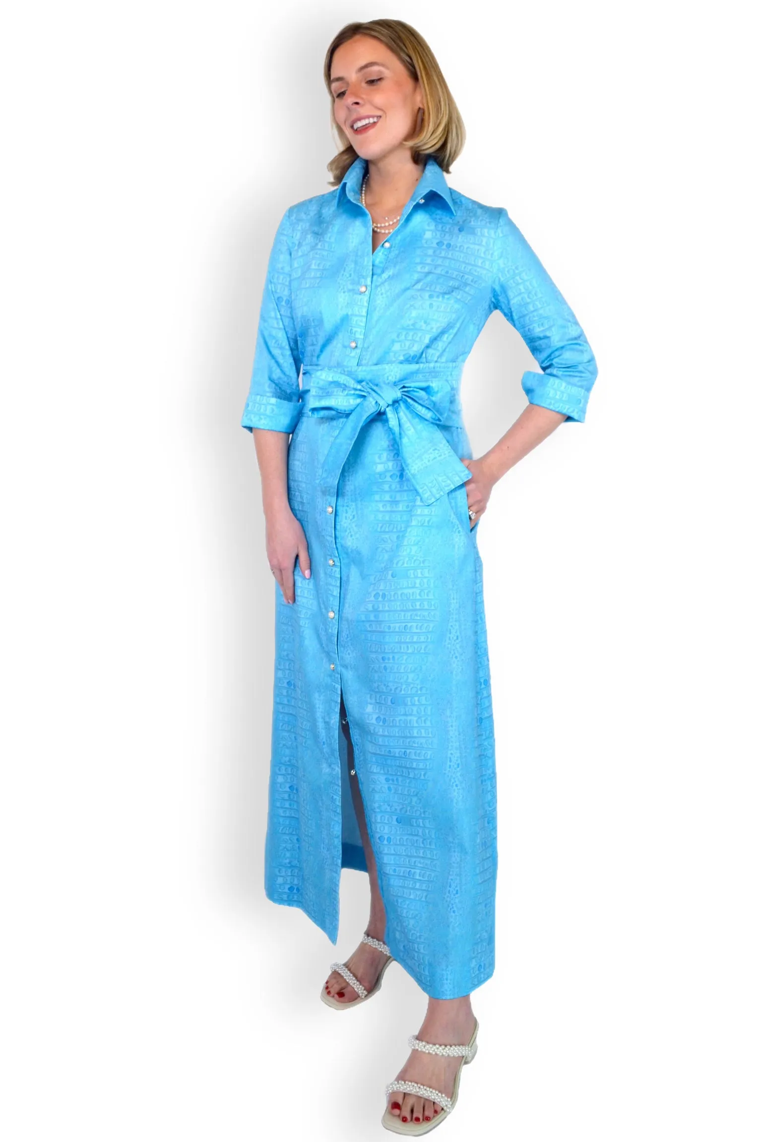 Huntington in Aquamarine Gator