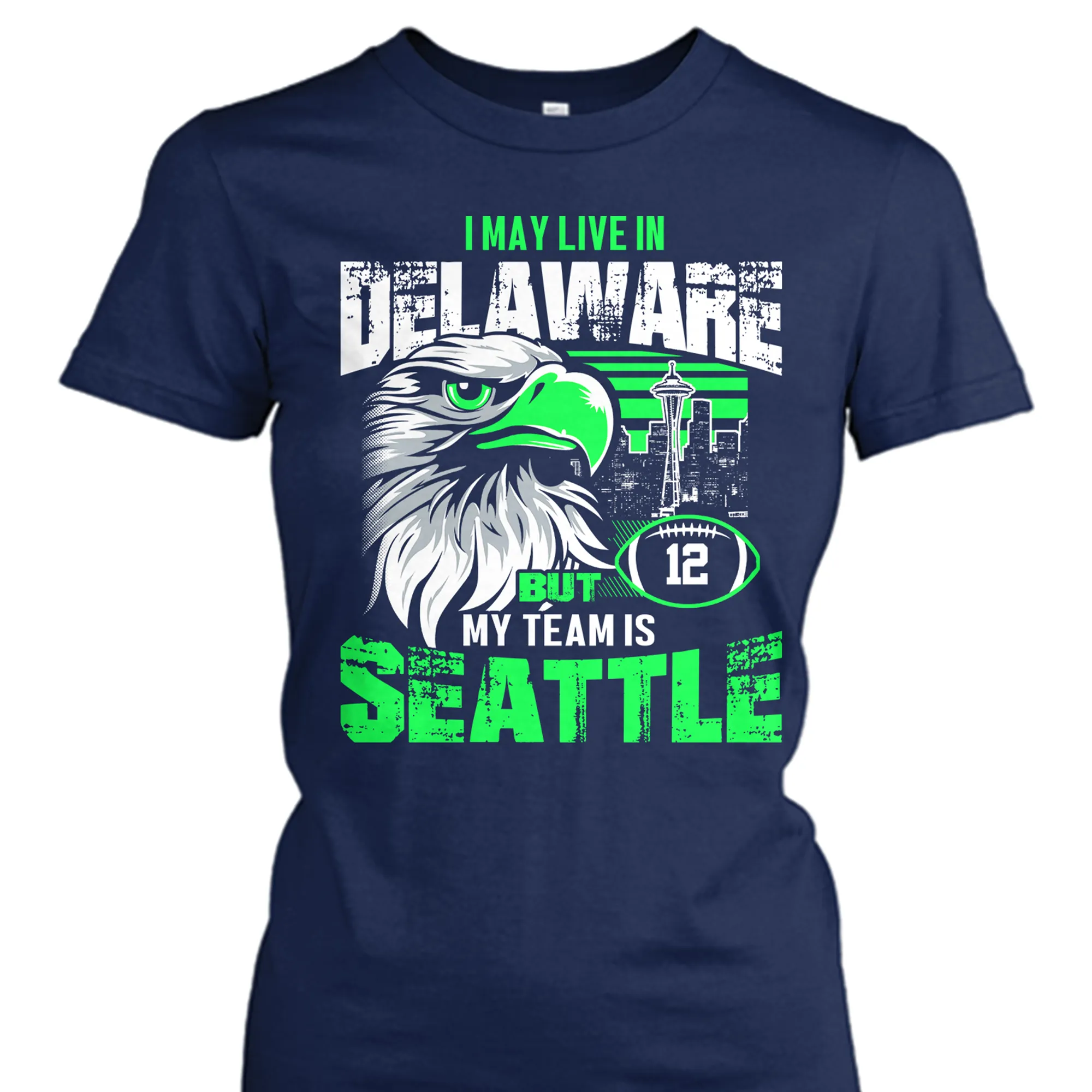 I may live in Delaware but my team is Seattle
