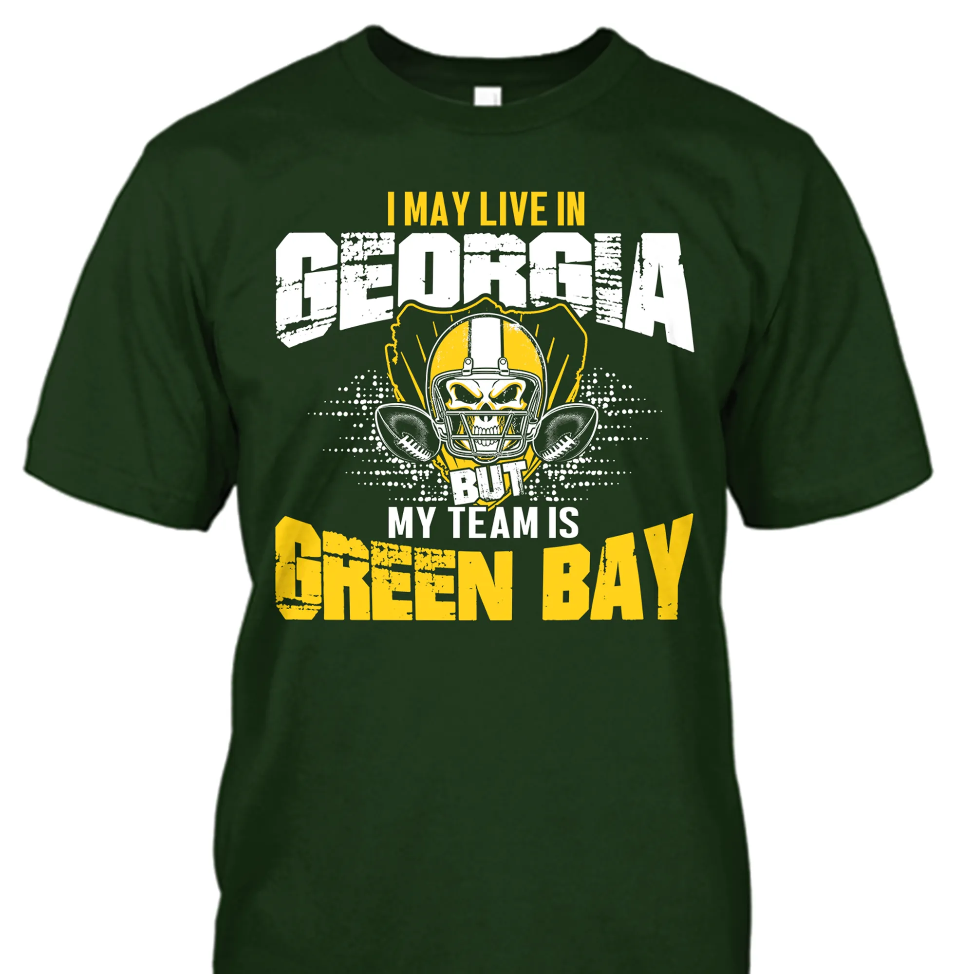 I May Live in Georgia but My Team is Green Bay