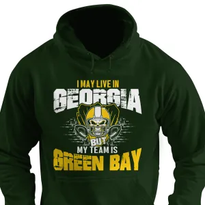 I May Live in Georgia but My Team is Green Bay