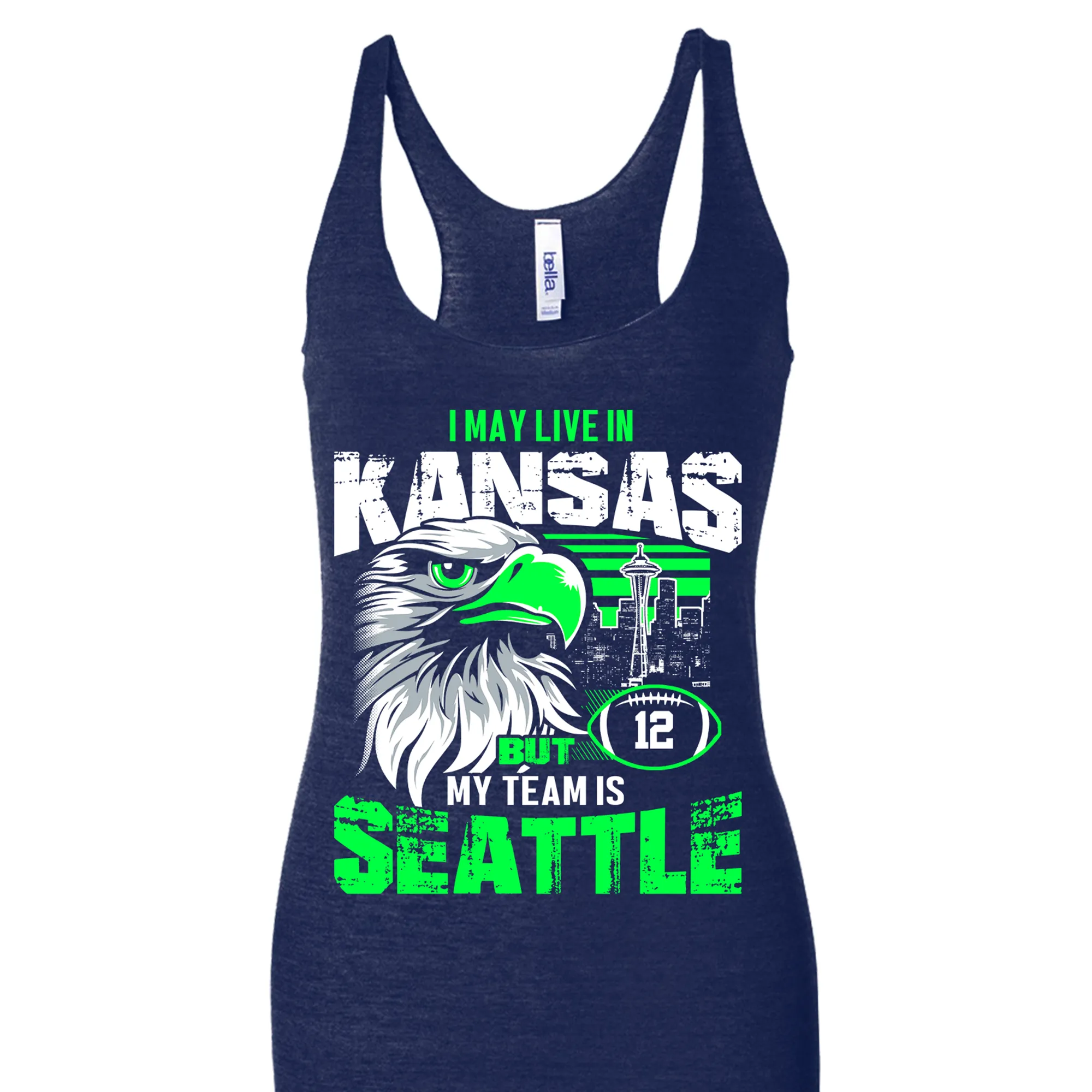 I may live in Kansas but my team is Seattle