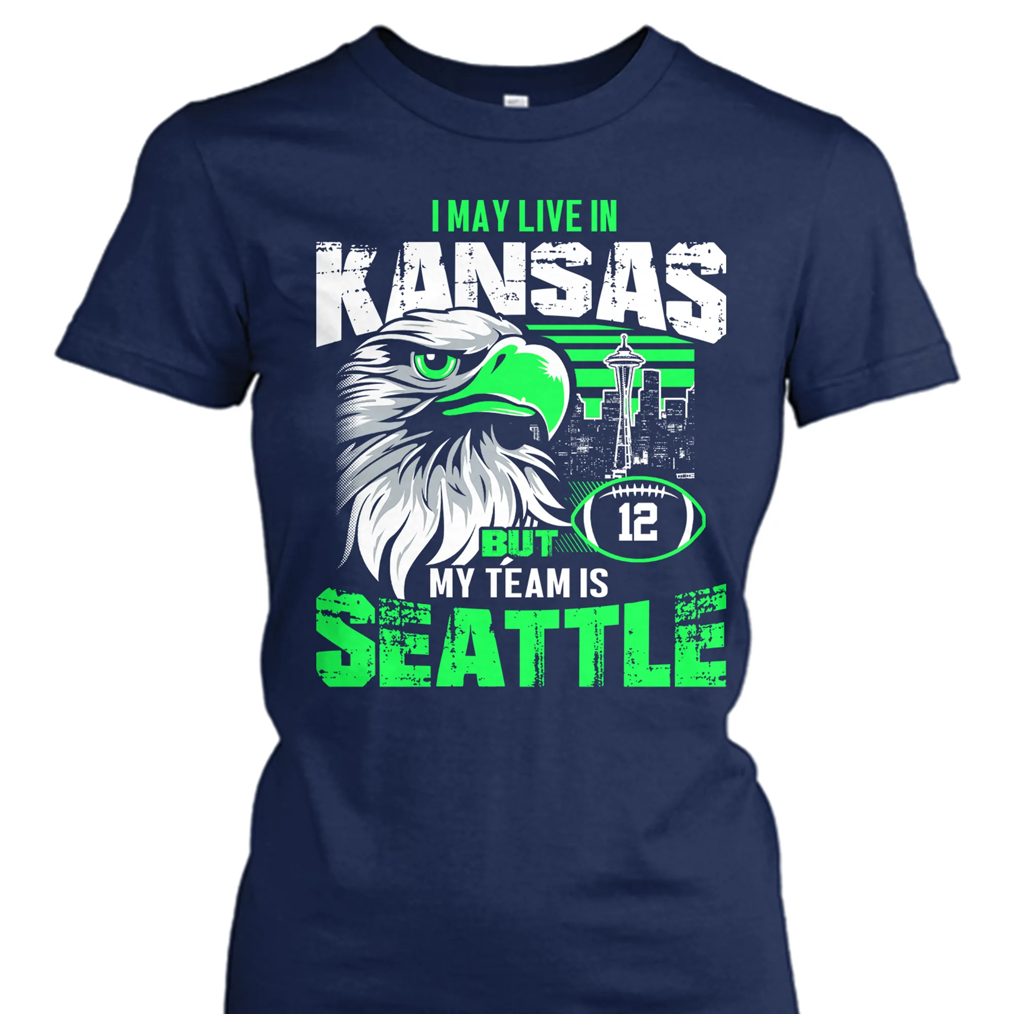 I may live in Kansas but my team is Seattle