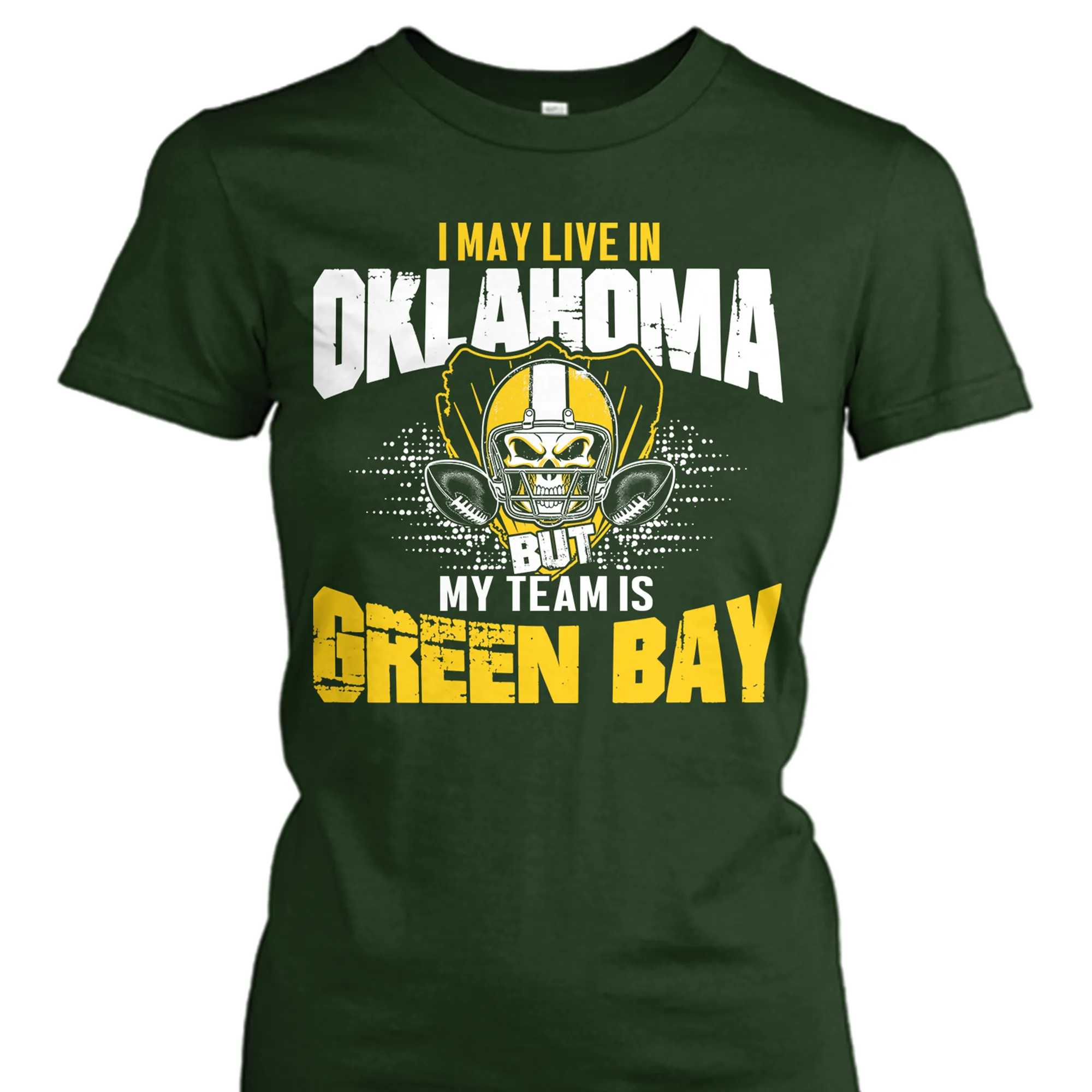 I May Live in Oklahoma but My Team is Green Bay