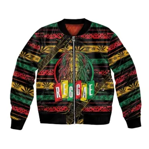 International Reggae Day Bomber Jacket Rastafarian Lion Legend of Reggae LT01