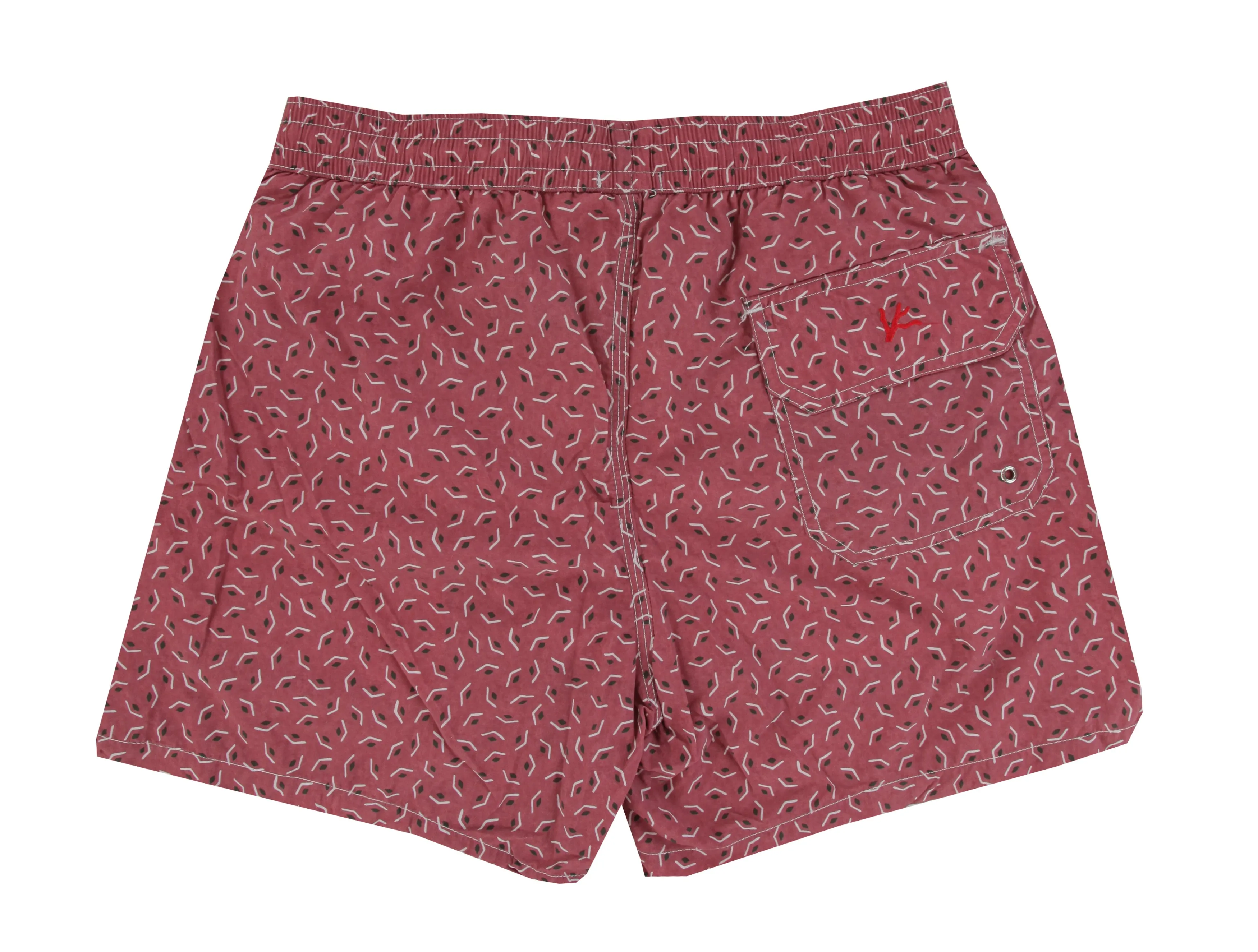 Isaia Pink Swim Shorts