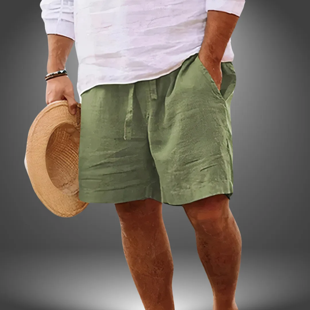 Jacek | Linen Short Pants