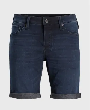 Jack Jones Rick Icon Denim Shorts Dark Navy