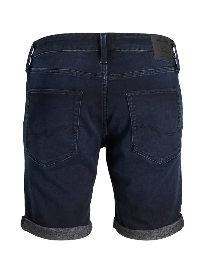 Jack Jones Rick Icon Denim Shorts Dark Navy