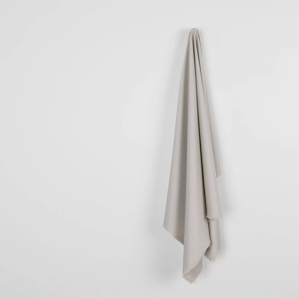 Japanese Crepe Back Suiting - Oyster
