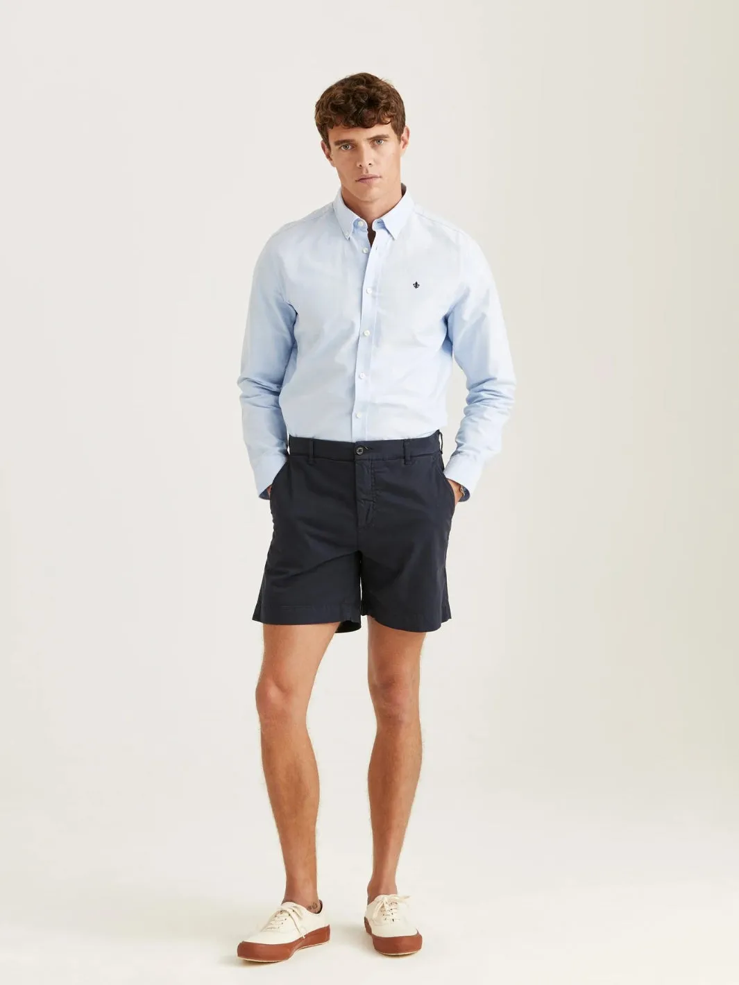 JEFFREY SUMMER CHINO SHORTS Marine
