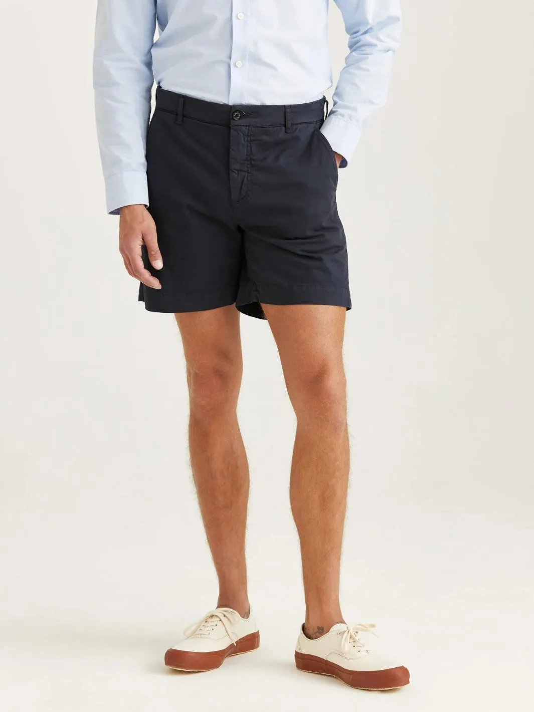 JEFFREY SUMMER CHINO SHORTS Marine