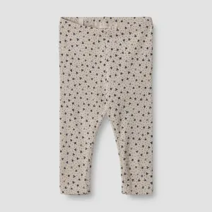 Jersey Leggings Jules in Soft Beige Clover