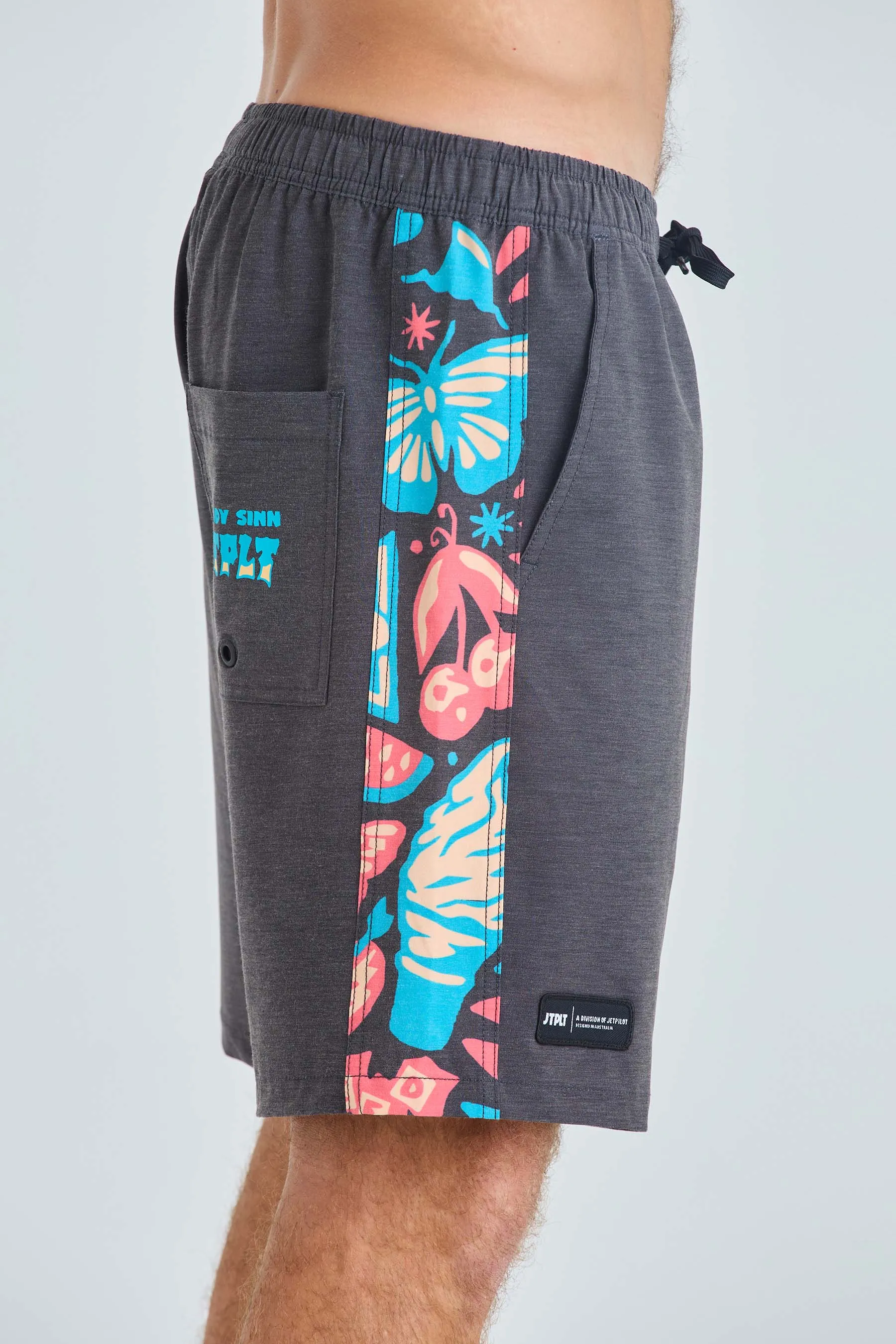 Jetpilot x Sindy Boardshorts - Black