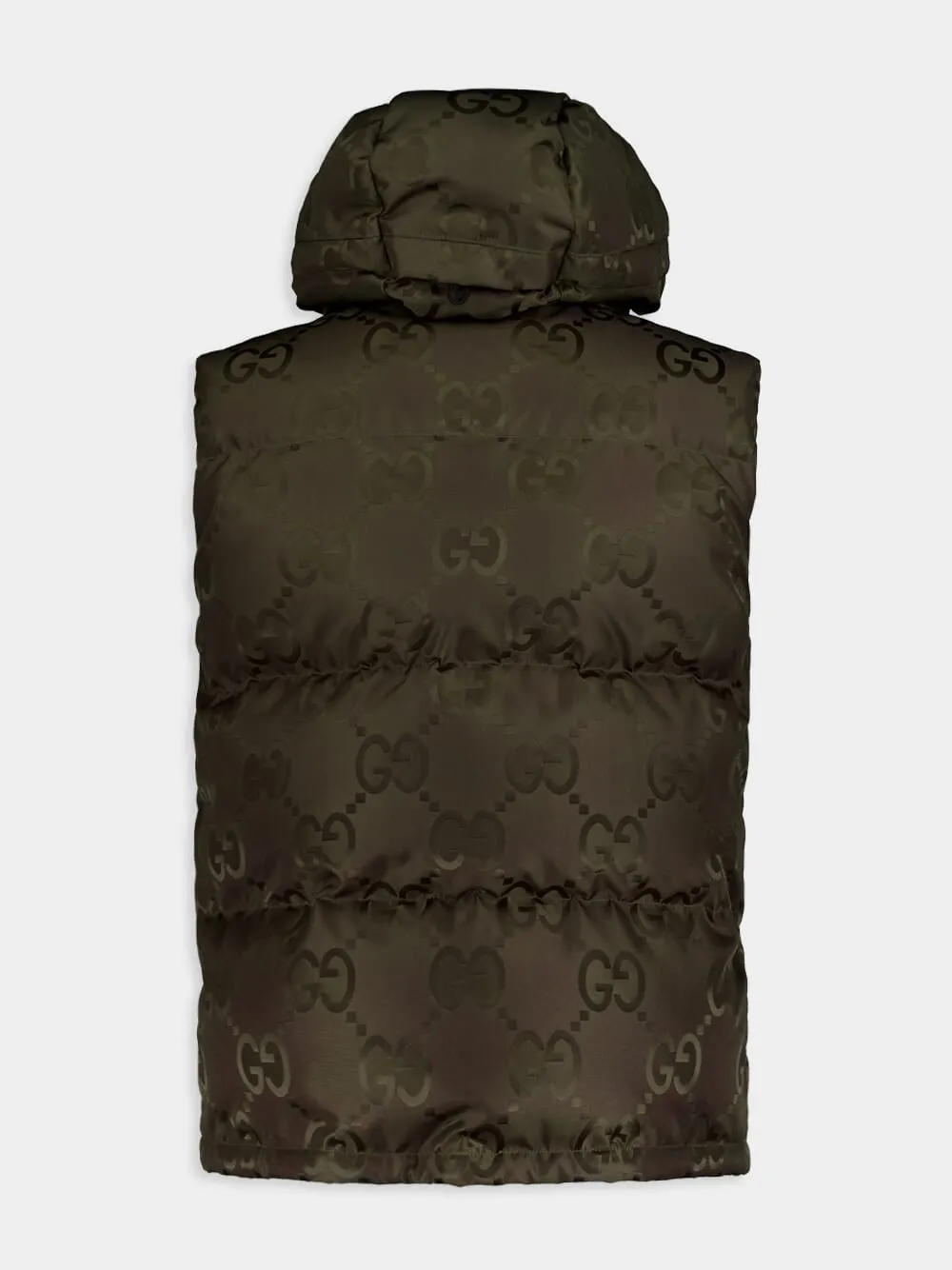Jumbo GG Canvas Down Vest