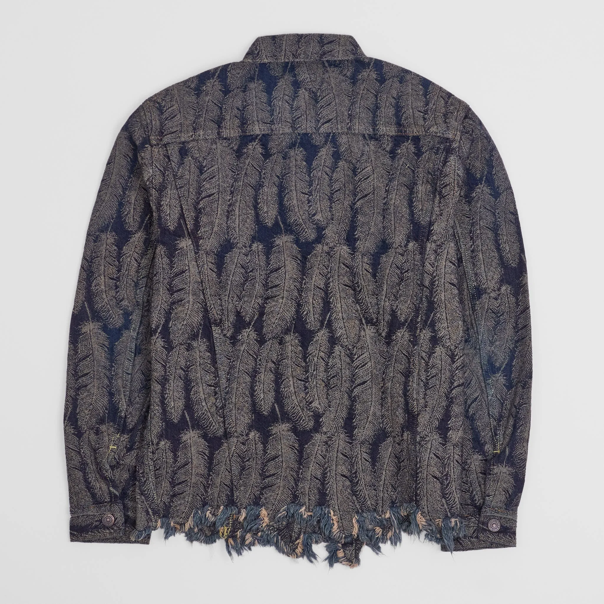 Kapital Feather Jaquard Woven Indigo Type 3 Jacket