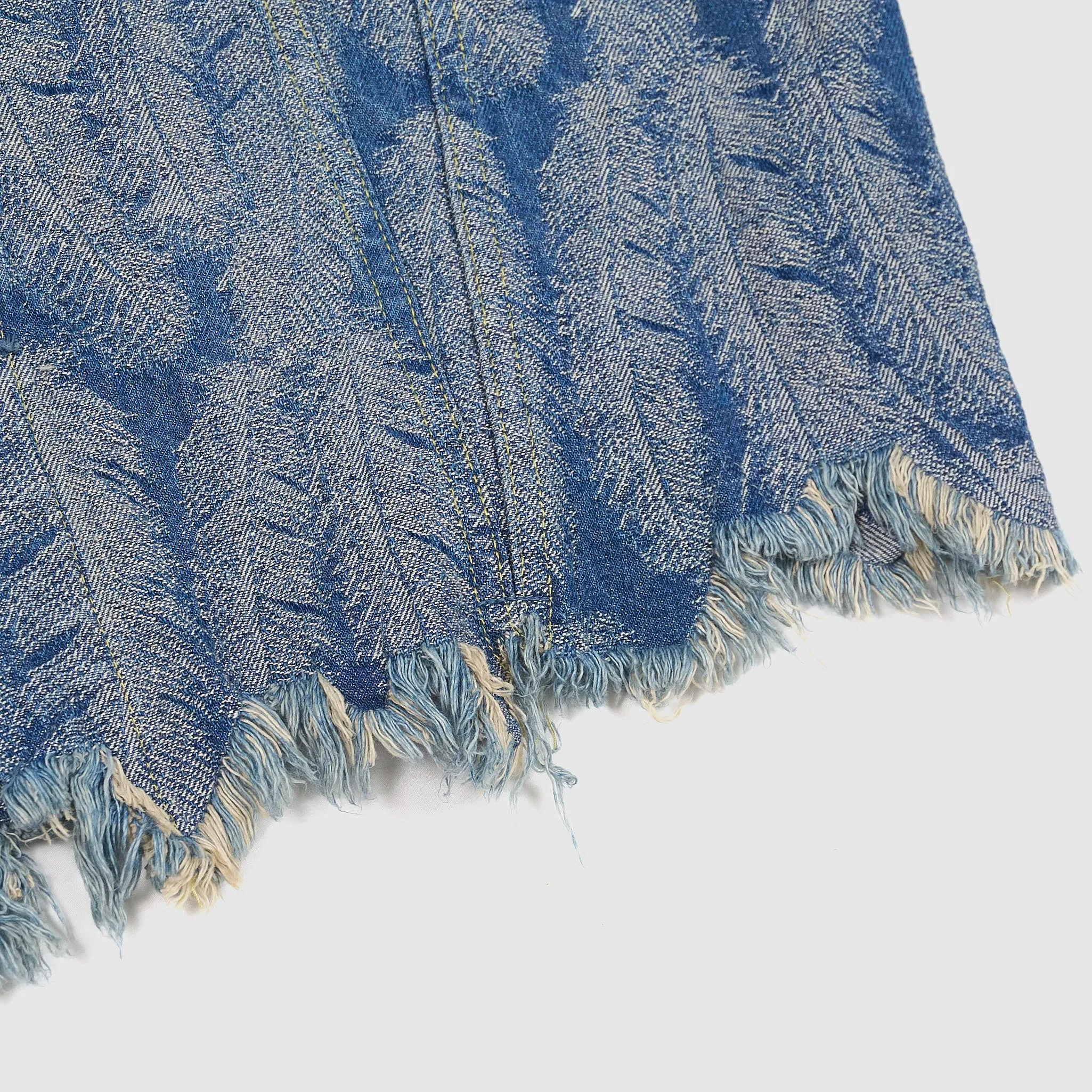 Kapital Feather Jaquard Woven Indigo Type 3 Jacket
