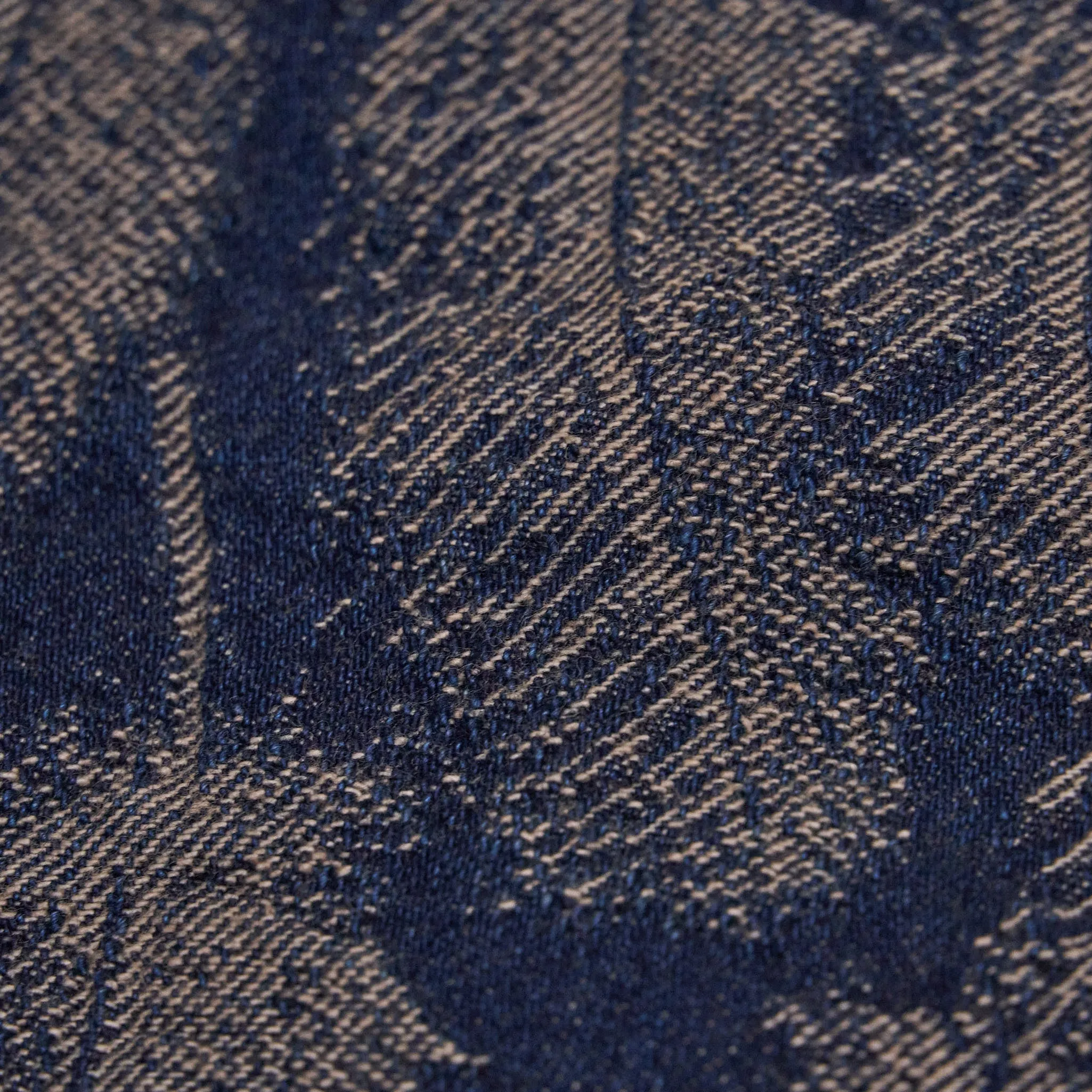 Kapital Feather Jaquard Woven Indigo Type 3 Jacket