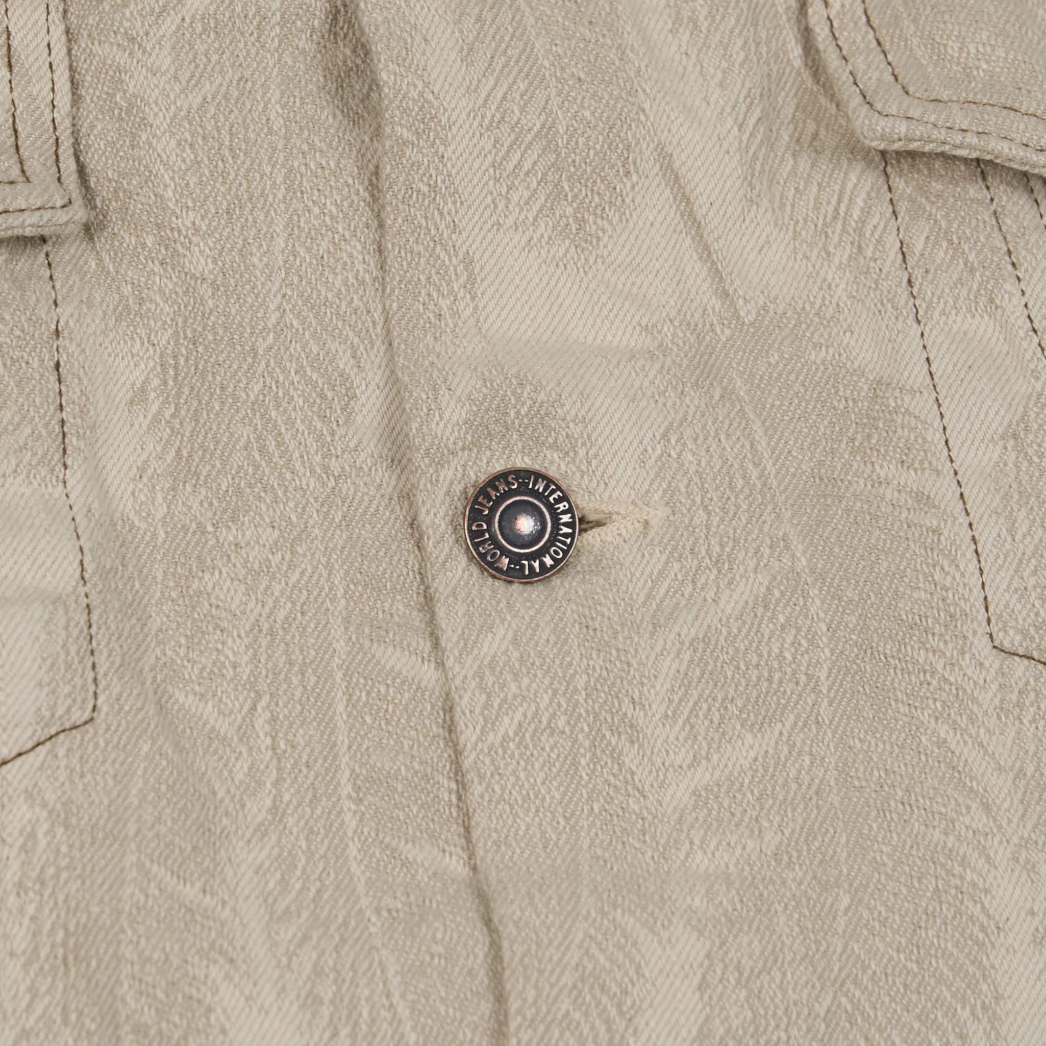 Kapital Feather Jaquard Woven Indigo Type 3 Jacket
